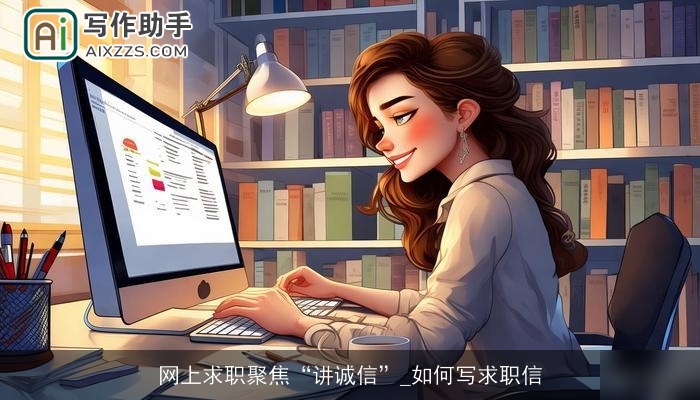 网上求职聚焦“讲诚信”_如何写求职信