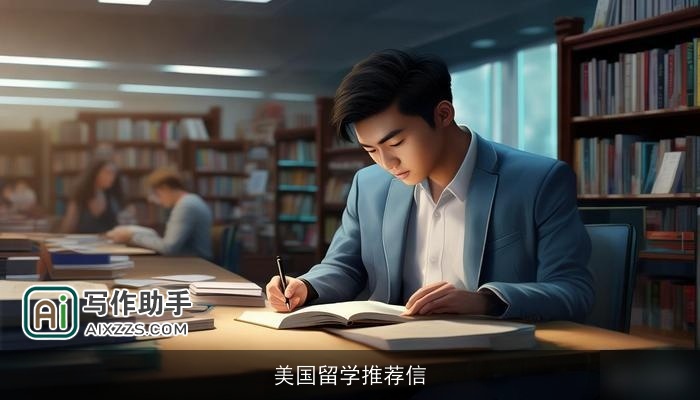 美国留学推荐信