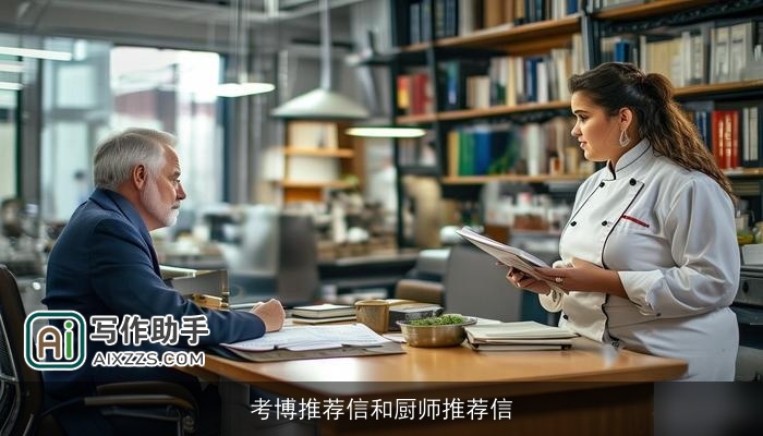 考博推荐信和厨师推荐信