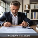 职工履历表模板_履历表