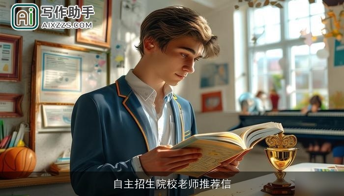 自主招生院校老师推荐信