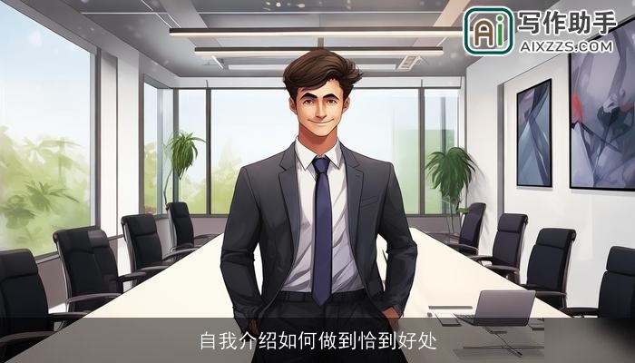 自我介绍如何做到恰到好处