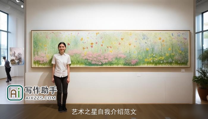 艺术之星自我介绍范文