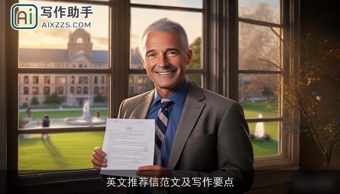 英文推荐信范文及写作要点