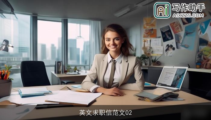 英文求职信范文02