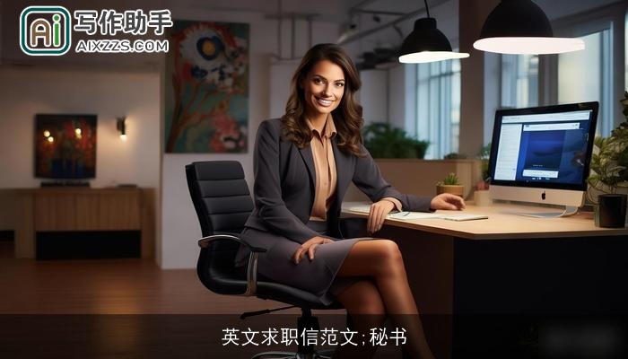 英文求职信范文;秘书