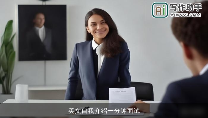 英文自我介绍一分钟面试
