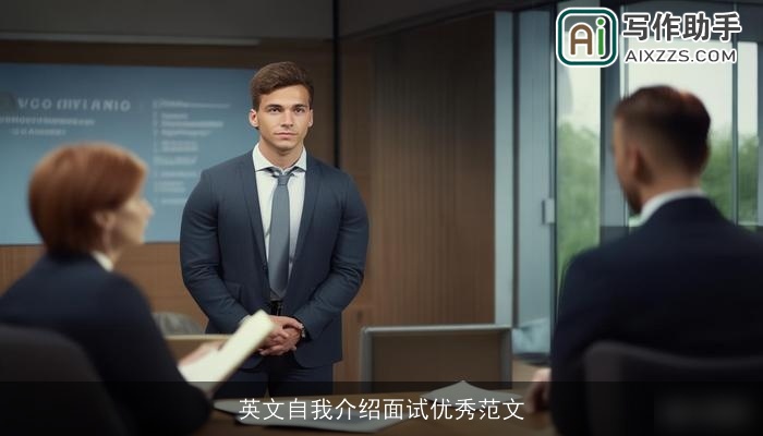 英文自我介绍面试优秀范文