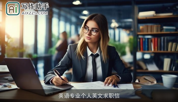 英语专业个人英文求职信