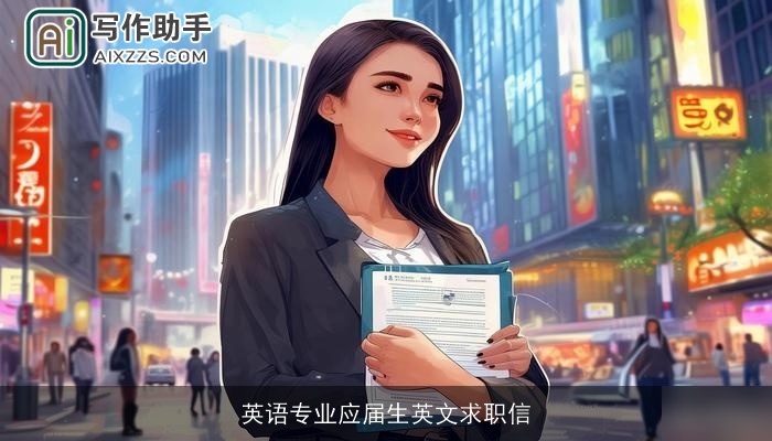 英语专业应届生英文求职信