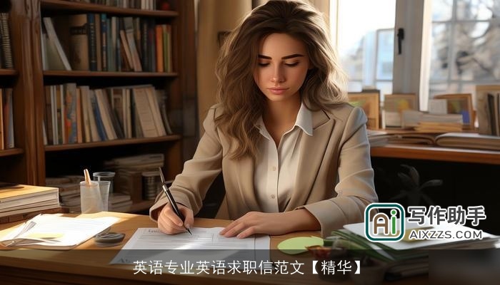 英语专业英语求职信范文【精华】