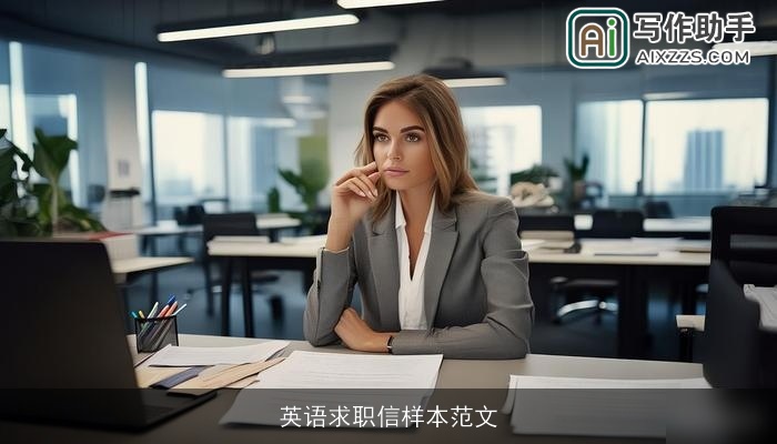 英语求职信样本范文