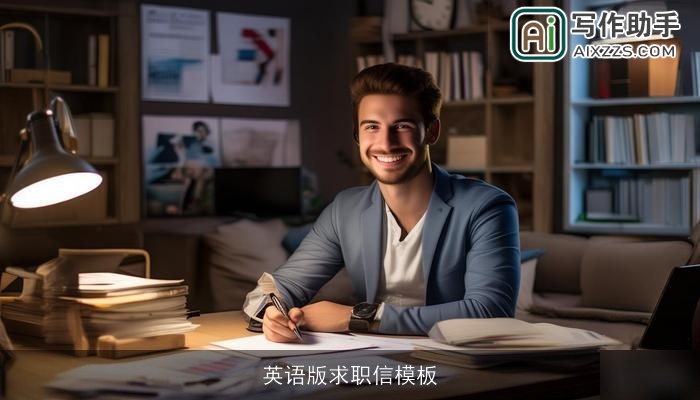英语版求职信模板