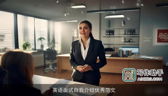 英语面试自我介绍优秀范文