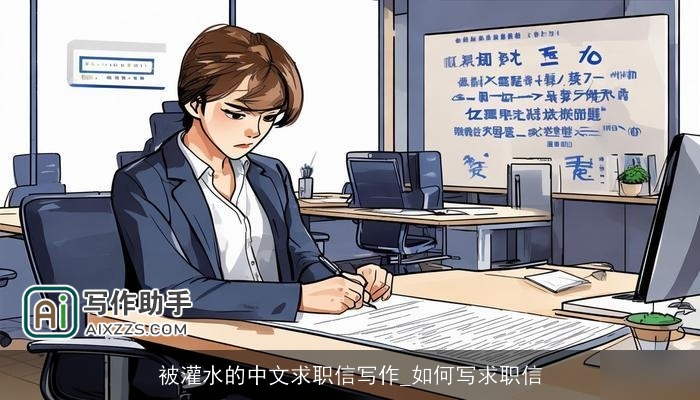 被灌水的中文求职信写作_如何写求职信