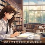 解读大学生的求职信_如何写求职信