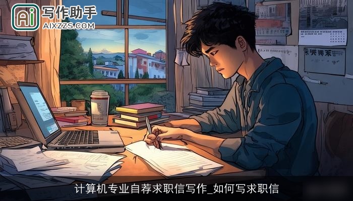 计算机专业自荐求职信写作_如何写求职信