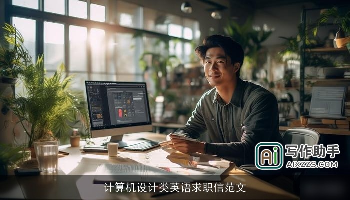 计算机设计类英语求职信范文