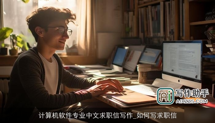 计算机软件专业中文求职信写作_如何写求职信