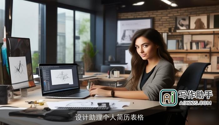 设计助理个人简历表格
