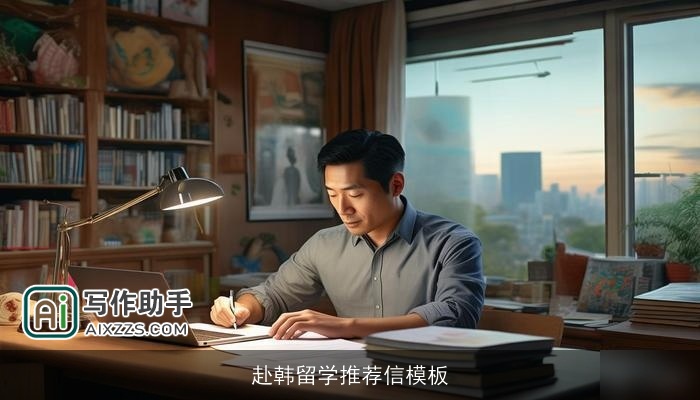 赴韩留学推荐信模板