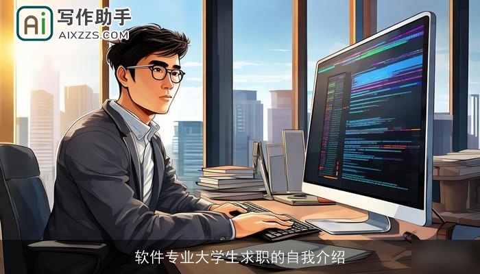 软件专业大学生求职的自我介绍