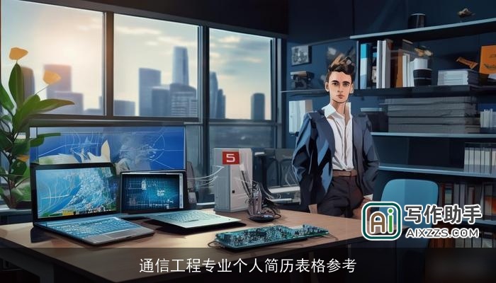 通信工程专业个人简历表格参考
