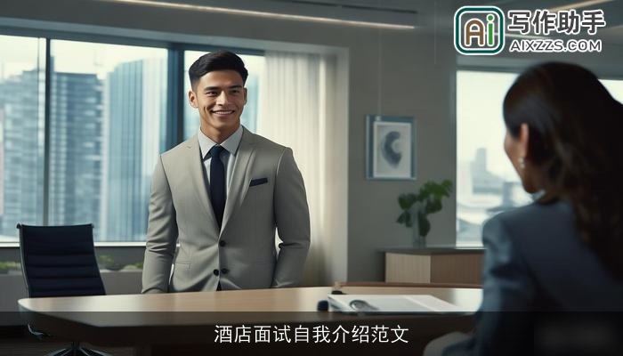 酒店面试自我介绍范文