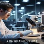 金属材料类专业简历表格范本