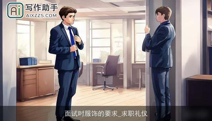 面试时服饰的要求_求职礼仪