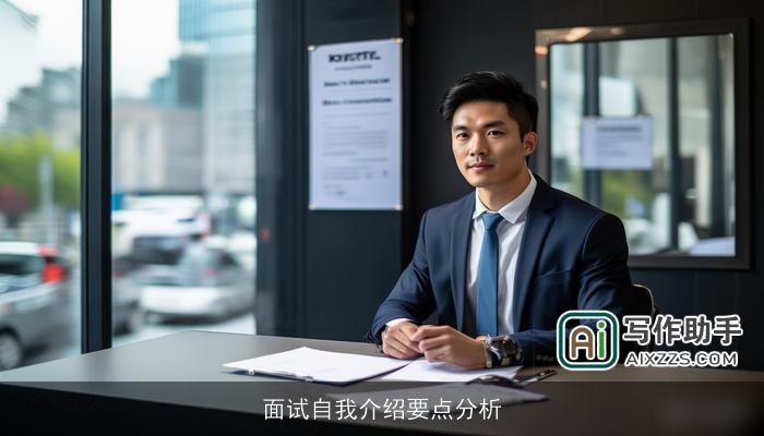 面试自我介绍要点分析