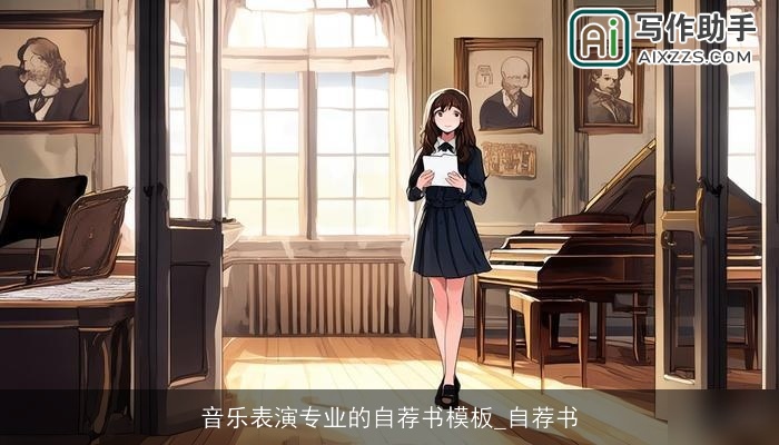 音乐表演专业的自荐书模板_自荐书