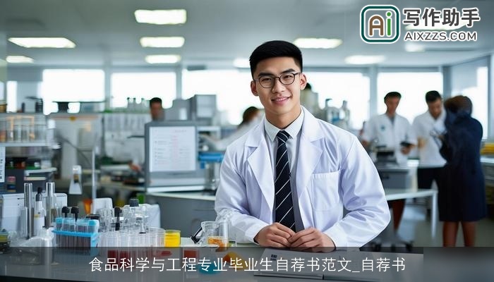 食品科学与工程专业毕业生自荐书范文_自荐书