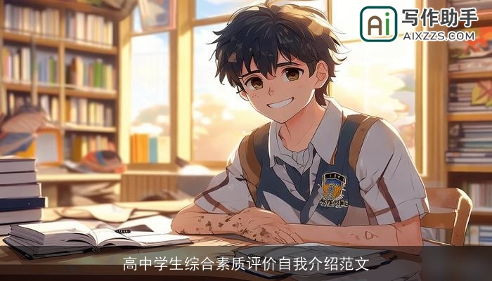 高中学生综合素质评价自我介绍范文
