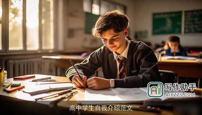高中学生自我介绍范文
