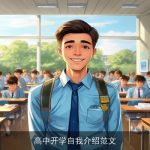 高中开学自我介绍范文