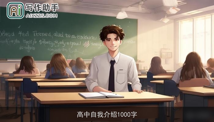 高中自我介绍1000字