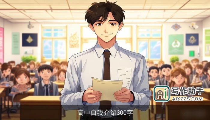 高中自我介绍300字