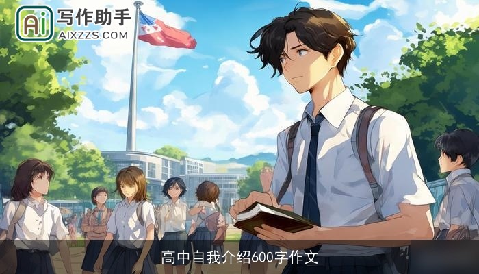 高中自我介绍600字作文