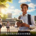 高中自我介绍范文500字精选