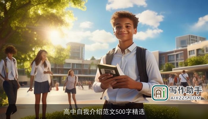 高中自我介绍范文500字精选