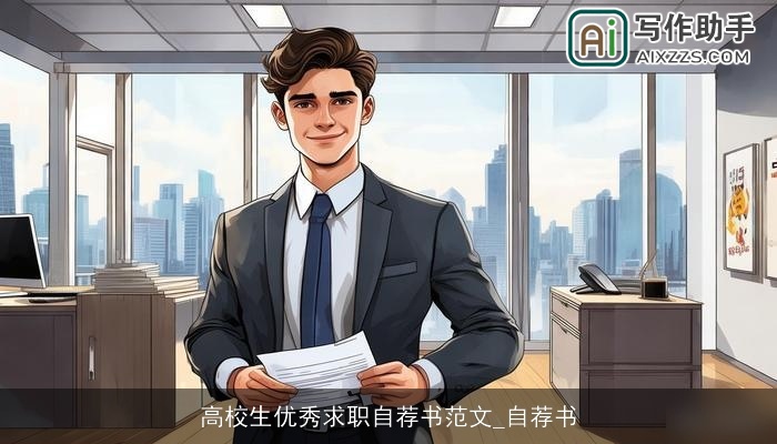 高校生优秀求职自荐书范文_自荐书