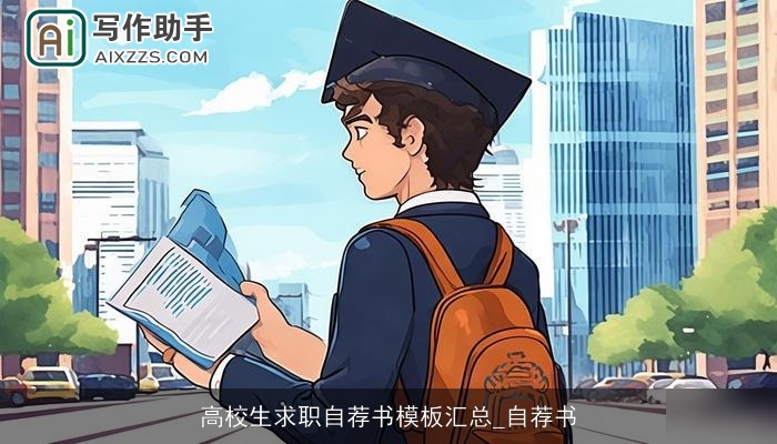 高校生求职自荐书模板汇总_自荐书