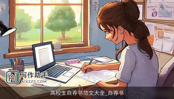 高校生自荐书范文大全_自荐书