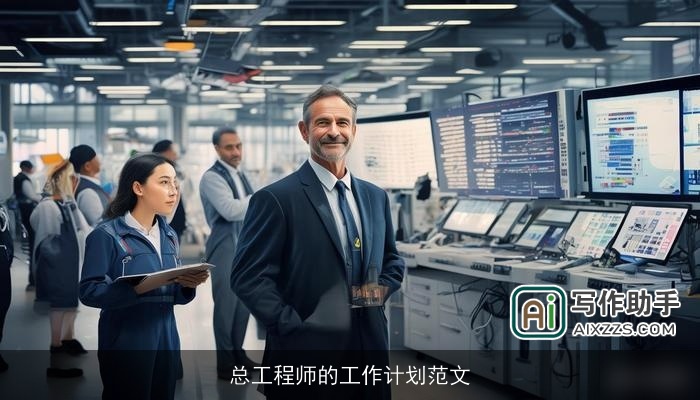 总工程师的工作计划范文