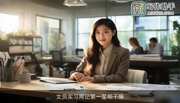 文员实习周记第一星期干嘛