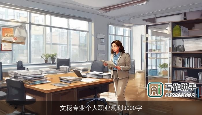 文秘专业个人职业规划3000字