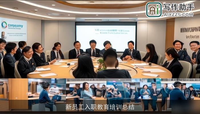 新员工入职教育培训总结