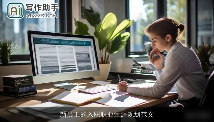 新员工的入职职业生涯规划范文