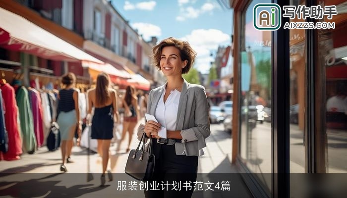 服装创业计划书范文4篇